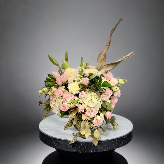 ROSA lisianthus HORTENSIA flores boutique arrreglos florales